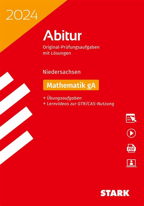 STARK Abiturprüfung Niedersachsen 2024 Mathematik GA Buch jpc