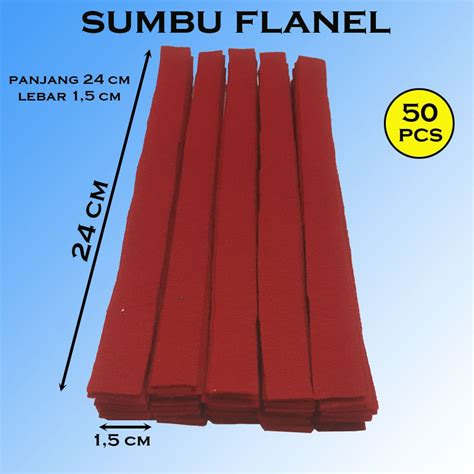 Jual Sumbu Flanel Hidroponik Isi 50 Pcs Shopee Indonesia