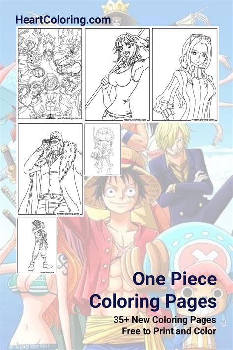 One Piece Manga Coloring Corner