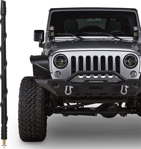 Vofono Antena Para Jeep Wrangler Jk Jl Gladiator Jt Rubicon Sahara Xe