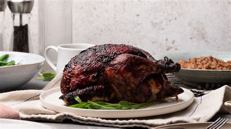 Blackberry Glazed Sage Roast Chicken Recipe