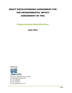 Fillable Online Doe Eis Draft Environmental Impact Statement Fax