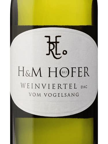 Hum Hofer Gr Ner Veltliner Vom Vogelsang Vivino Us