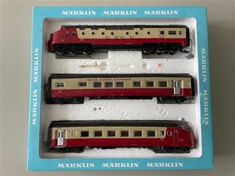 Märklin H0 3070 Train unit TEE railcar train with Catawiki