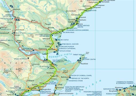 NC500 Route Map