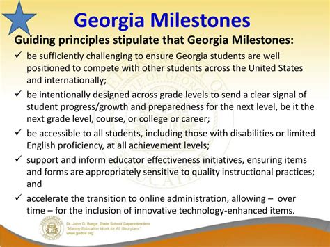 When Is The Georgia Milestones Mimi Susann