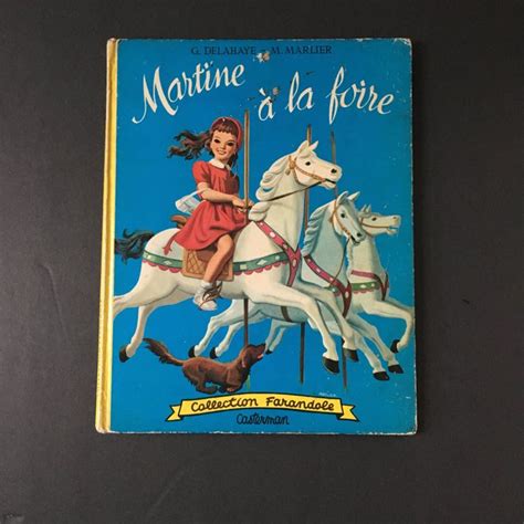 Martine A La Foire Vintage French Storybook French Etsy French