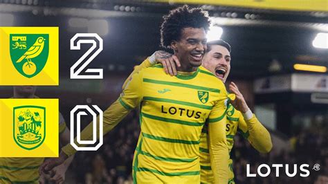 HIGHLIGHTS Norwich City 2 0 Huddersfield Town YouTube