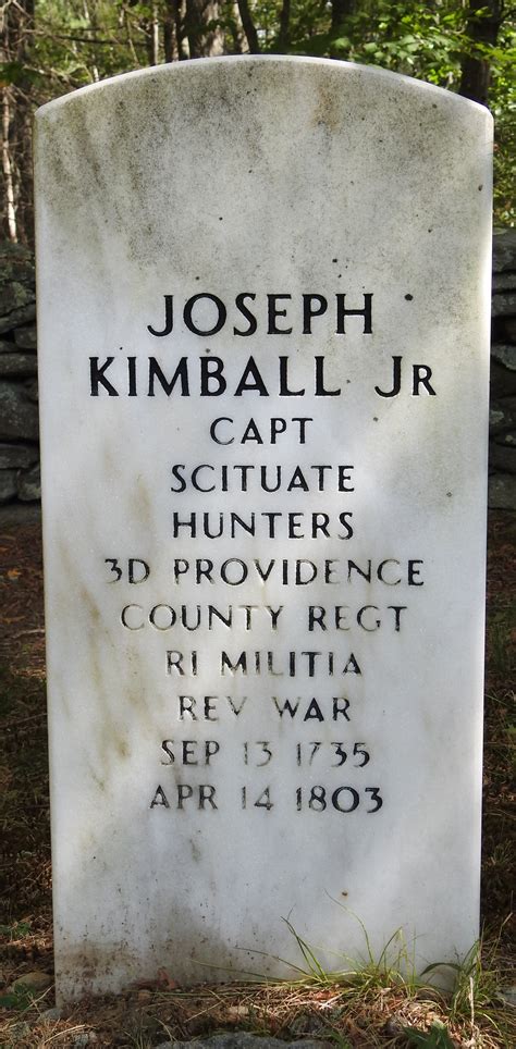 Cpt Joseph Kimball Jr 1735 1803 Find A Grave Memorial