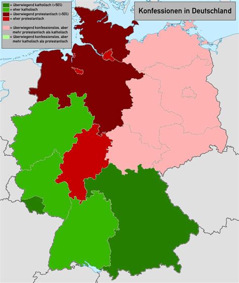 Carte De L Allemagne Avec Les R Gions Et Les Villes