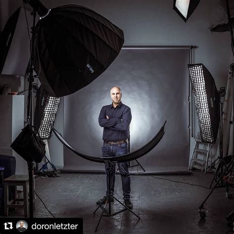 Behind the scenes by @doronletzter @itayc78 at my studio for his ...