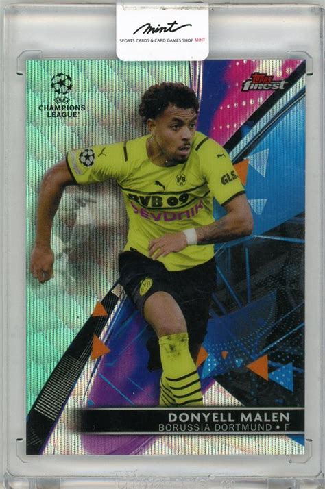 Mint Topps Finest Uefa Champions League Donyell