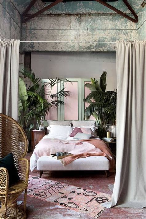 6 Dreamy Pink And Green Spaces For A Tropical Summer Daily Dream Decor