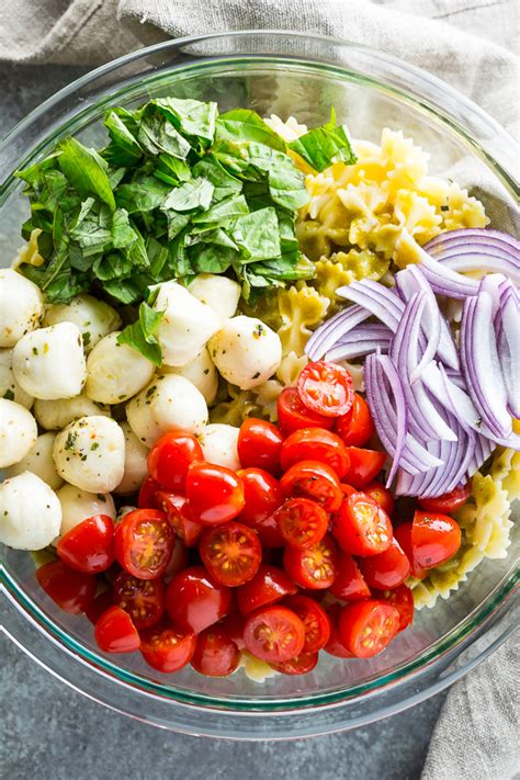 Best Basil Pasta Salad Recipe At Tim Burkhardt Blog