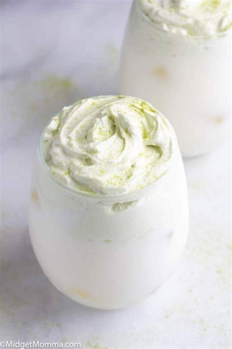 Whipped Dalgona Matcha Latte Dalgona Style Green Tea