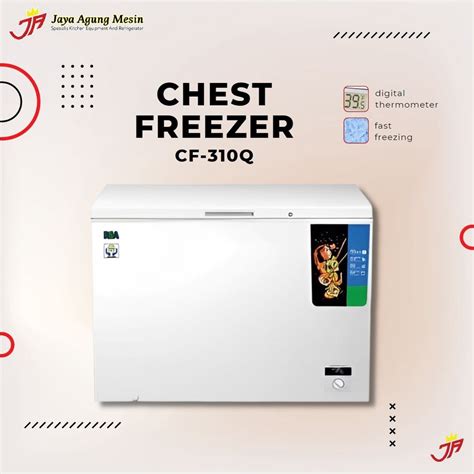 Jual Rsa Chest Freezer Cf Cf Freezer Box Liter Shopee