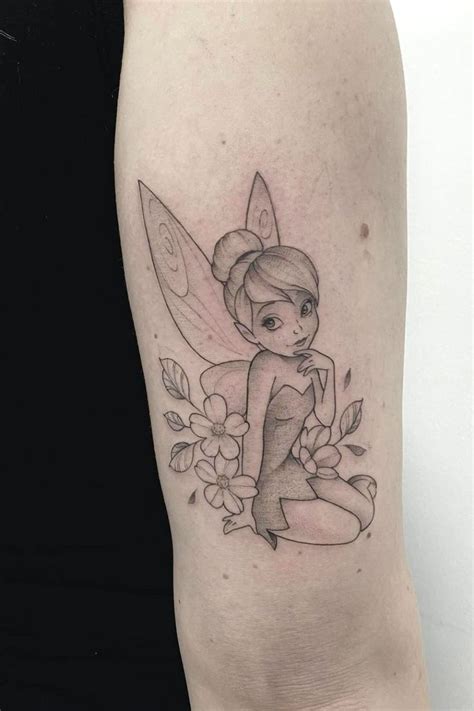 28 Hottest Tinker Bell Tattoo Ideas and Designs | Fairy tattoo designs ...