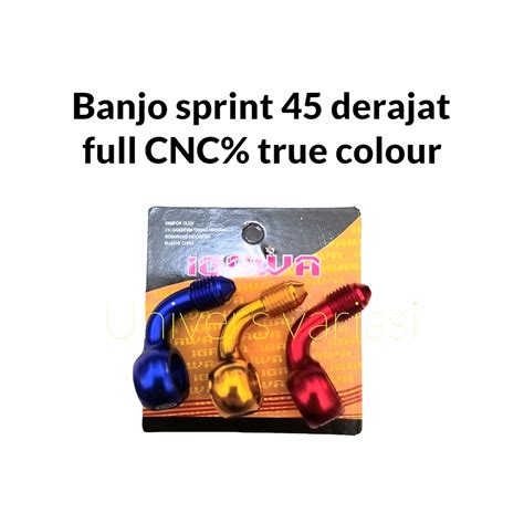 Jual Banjo Bengkok Thailand Full Cnc Universal Banjo Kaliper Untuk