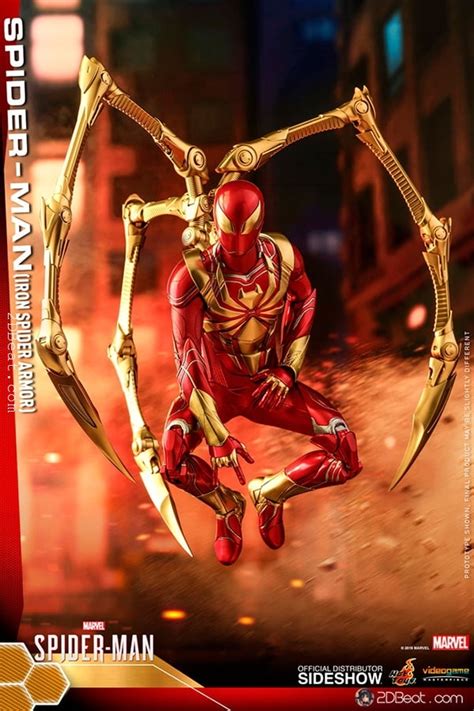 Hot Toys Vgm Spider Man Iron Spider Armor Action Figure Dbeat