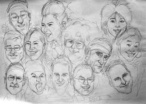 Caricatures Flickr