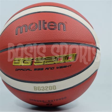 Jual Bola Basket Molten BG 3200 / BG3200 Size Ukuran 6 Indoor Outdoor ...