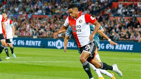 Lopez Blikt Terug Op Eerste OfficiÃle Wedstrijd Bij Feyenoord Ik