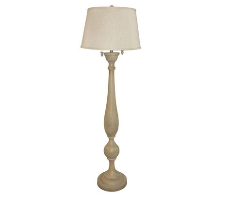 Boston Interiors Weathered Wood Floor Lamp Boston Interiors Wood