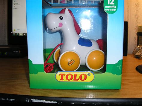 Missy's Product Reviews : Pull Along Pony By Tolo Toys