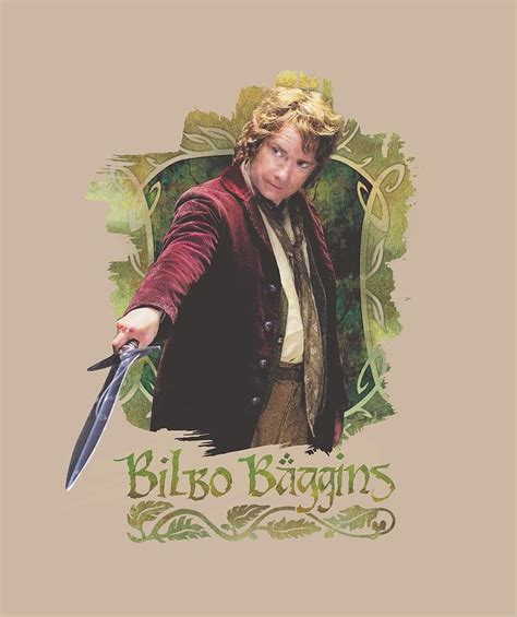 The Hobbit Bilbo Baggins Digital Art By Brand A Fine Art America