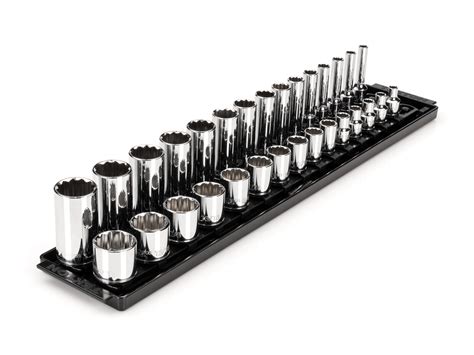 3 8 Inch Drive 12 Point Socket Set 30 Piece TEKTON SHD91210