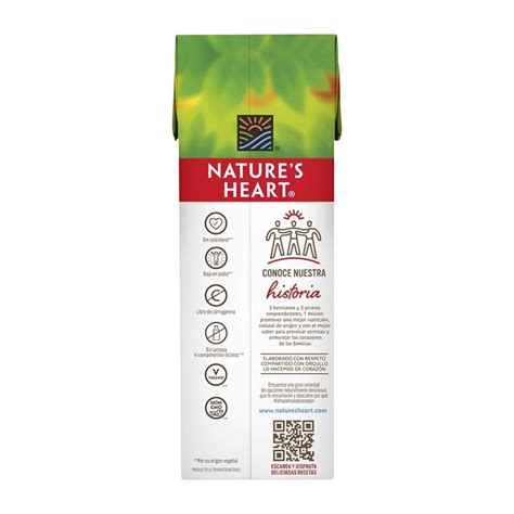 Bebida Vegetal Natures Heart Con Avena Linaza 946 Ml Walmart