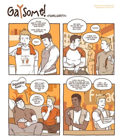 Gaysome Webcomic Humor Gay En Espa Ol La Confianza Da Asco