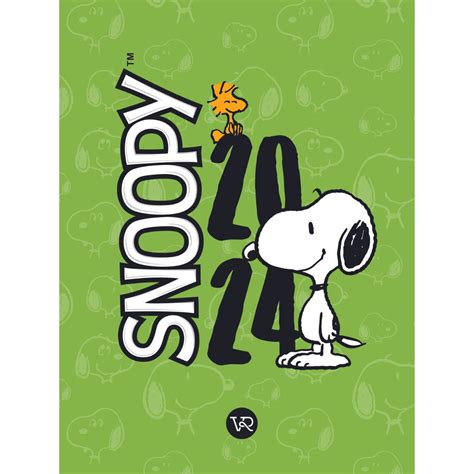 Agenda Snoopy Verde