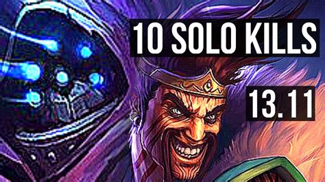 Jax Vs Draven Top 1215 10 Solo Kills 900 Games Legendary Kr