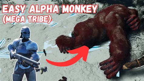 ASA Official PvP TPG EASY ALPHA MONKEY In 5 Minutes MEGA TRIBE