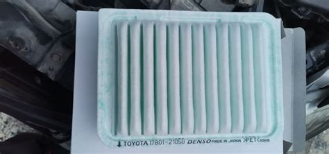 Оригинальный воздушный фильтр 17801-21050 — Toyota Corolla Fielder ...