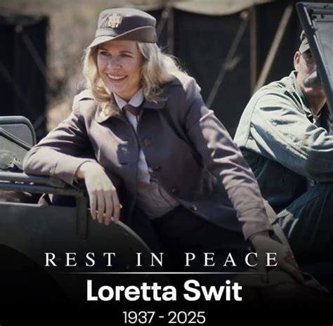 Media Confidential R I P Loretta Swit Portrayed Hot Lips Houlihan