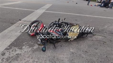 Diario De Yucat N On Twitter Trailero Arrolla A Motociclista Y Se