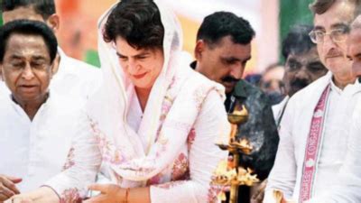 Priyanka Gandhi Vadra Launches Congress Poll Campaign In Madhya Pradesh