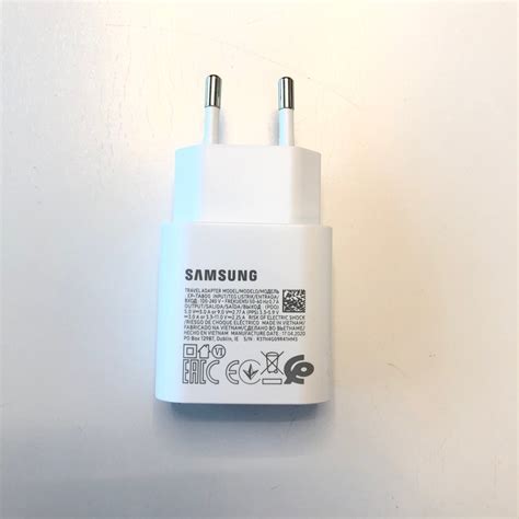 Оригинално бързо зарядно Fast Charger за Samsung Galaxy А54 25W - EP ...