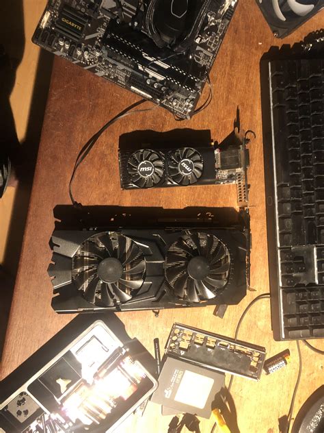 old vs new (Bonus: Guess the 2 cards) : r/pcmasterrace