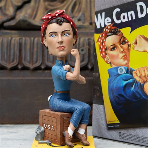 Rosie The Riveter Bobblehead National Archives Store