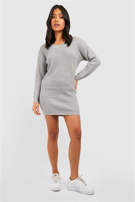 Jumper Dresses Womens Knitted Dresses Boohoo Uk