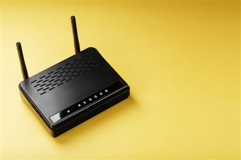 Premium Photo | Router wireless LAN technology with devices