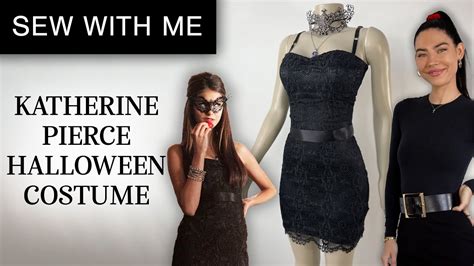 Sewing A Katherine Pierce Halloween Costume Thevampirediaries Youtube