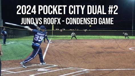 Juno Athletics Vs RoofX Dual 2 2024 Pocket City Major Condensed