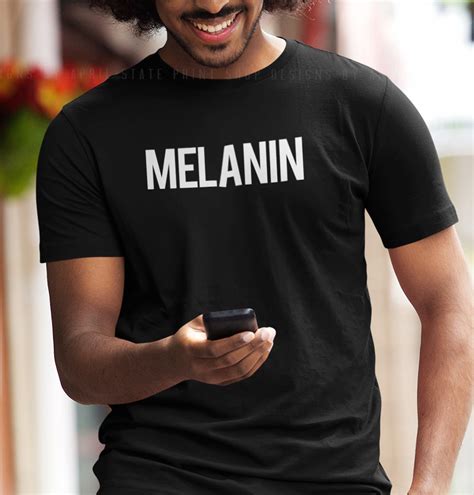 Melanin Classic T Shirt Black Power Culture Love Pride Melanin Poppin