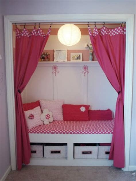 The 11 Best Closet Book Nooks Reading Nook Closet Closet Nook Girls Bedroom