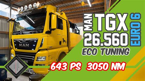 Man Tgx Euro Eco Softwareoptimierung Maha Lkw Pr Fstand