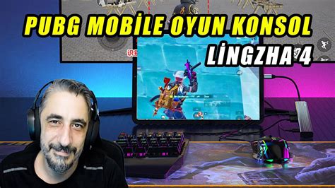 PUBG MOBİLE OYUN KONSOL LİNGZHA 4 Klavye ve fare işlemlerini